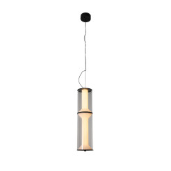 Lampa wisząca 2 transparentna LED CCT LP-2137/2P TR