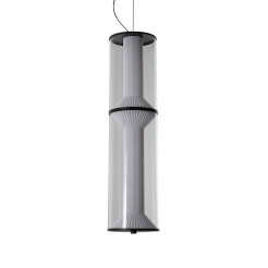 Lampa wisząca 2 transparentna LED CCT LP-2137/2P TR