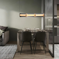 Lampa wisząca 3 linia dymna LED CCT LP-2137/3L SM