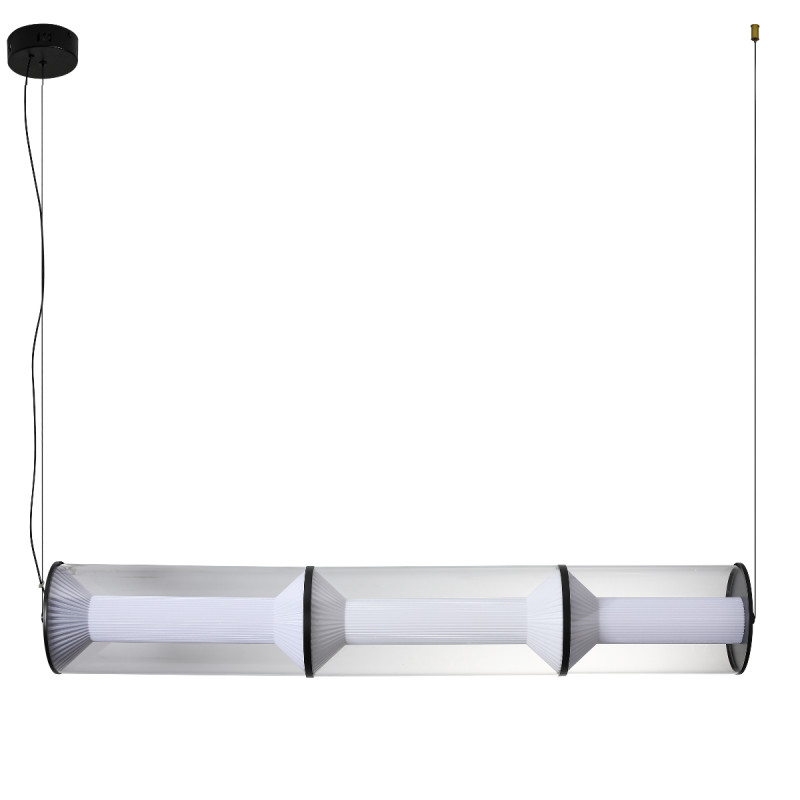 Lampa wisząca 3 linia transparent LED CCT LP-2137/3L TR