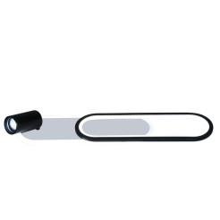 Spot 1 długi czarny 1xGU10 LED CCT LP-0612/1C L BK