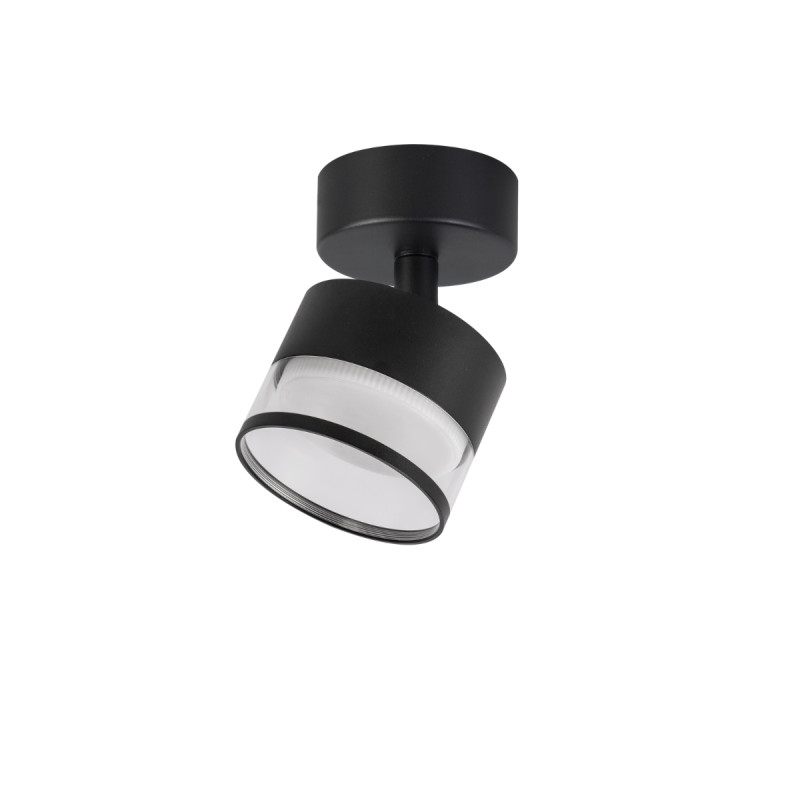 Spot 1 transparetny / czarny GX53 LP-6331/1WS TR/BK