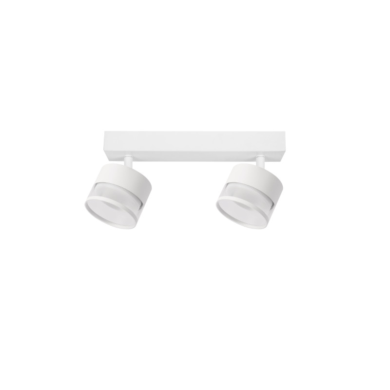 Spot 2 transparetny / biały GX53 LP-6331/2WS TR/WH