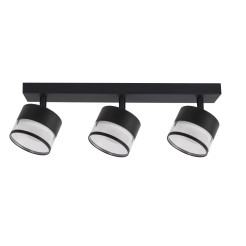 Spot 3 transparetny / czarny GX53 LP-6331/3WS TR/BK