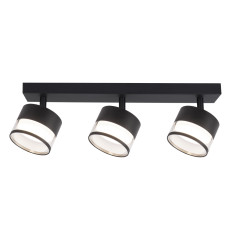 Spot 3 transparetny / czarny GX53 LP-6331/3WS TR/BK