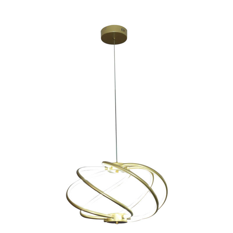 Lampa wisząca złota LED CCT LP-1425/1P GD