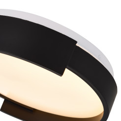 Plafon 27 cm czarny LED CCT LP-1453/1C-27 BK