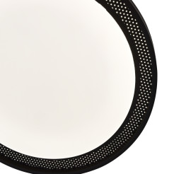 Plafon czarny LED CCT LP-9587/1C-40 BK
