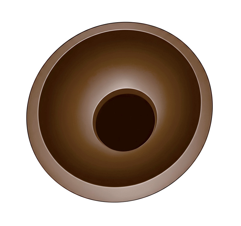 Plafon COCO 60 cm coffee LED LP-0508/1C-60 CF