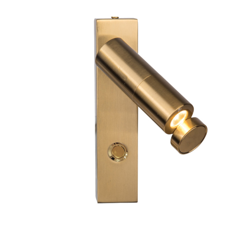 Kinkiet złoty LED LP-1507/1W GD