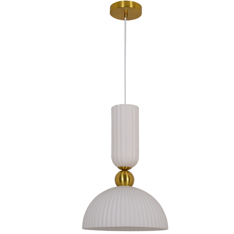 1 wisząca duża biała LP-939/1P L white