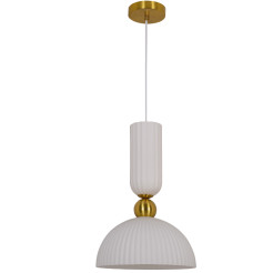1 wisząca duża biała LP-939/1P L white