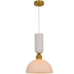 1 wisząca duża biała LP-939/1P L white