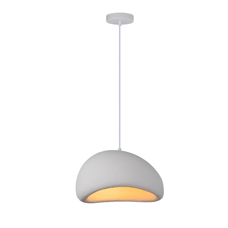 Lampa wisząca 40cm biała LP-0030/1P 40cm WH