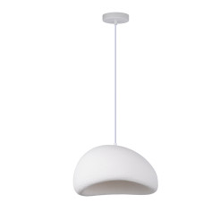 Lampa wisząca 40cm biała LP-0030/1P 40cm WH