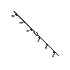 3022 ZESTAW 6 SZYNOPRZEWODY BLACK/GOLD JEDNOOBWODOWY