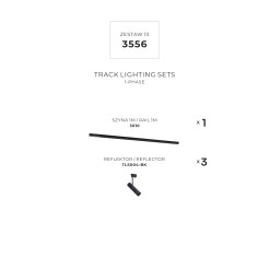 3556 ZESTAW 13 SZYNOPRZEWODY BLACK JEDNOOBWODOWY