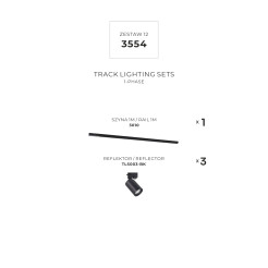 3554 ZESTAW 12 SZYNOPRZEWODY BLACK JEDNOOBWODOWY