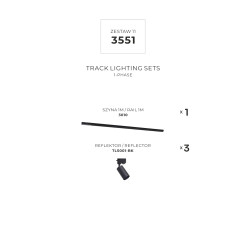 3551 ZESTAW 11 SZYNOPRZEWODY BLACK JEDNOOBWODOWY