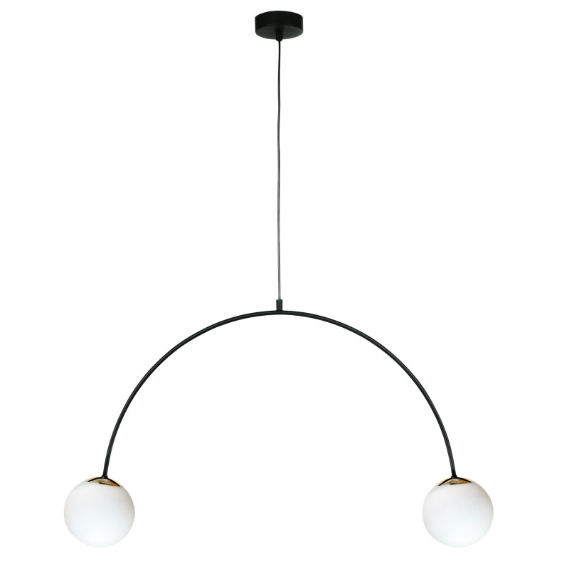 1222 BOW LAMPA WISZĄCA CZARNY