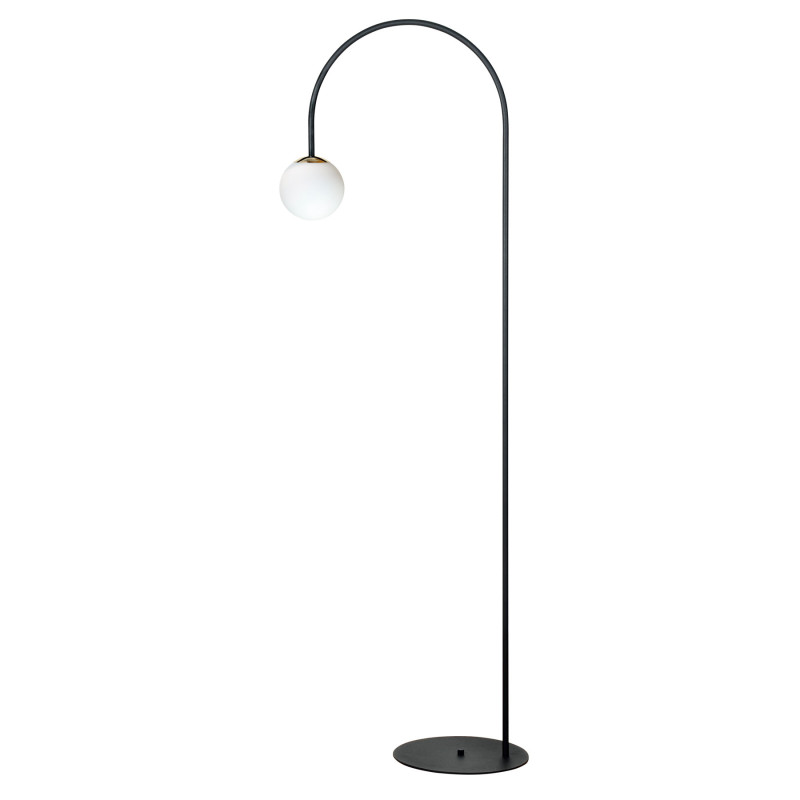 1224 BOW LAMPA PODŁOGOWA CZARNY