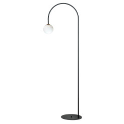 1224 BOW LAMPA PODŁOGOWA CZARNY