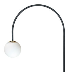 1224 BOW LAMPA PODŁOGOWA CZARNY