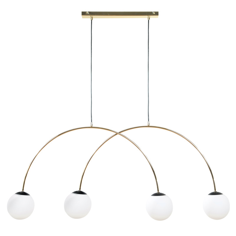 1219 BOW LAMPA WISZĄCA ZŁOTY