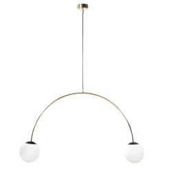 1221 BOW LAMPA WISZĄCA ZŁOTY