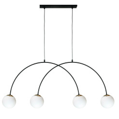 1220 BOW LAMPA WISZĄCA CZARNY