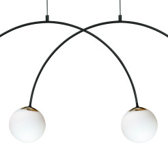 1220 BOW LAMPA WISZĄCA CZARNY
