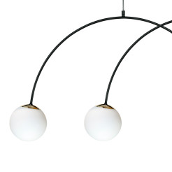 1220 BOW LAMPA WISZĄCA CZARNY