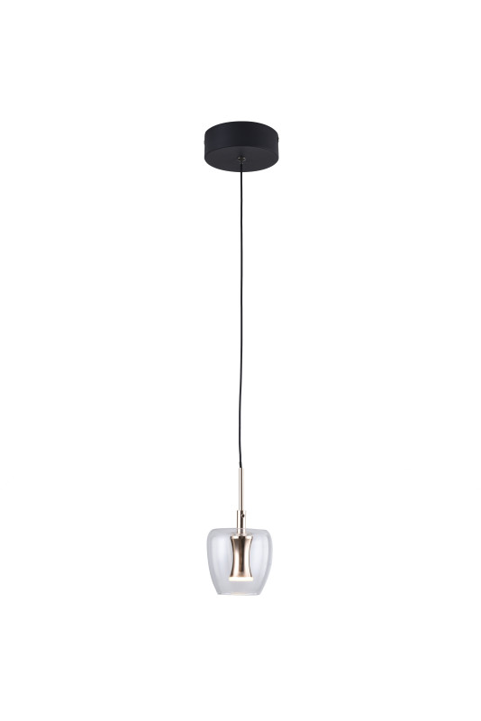 MD2291-1A-3BGN NELSON LAMPA WISZĄCA CZARNO-ZŁOTA/BLACK-GOLD