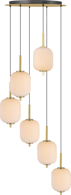 DU31288A/34W AKARI LAMPA WISZĄCA ZŁOTA/GOLD