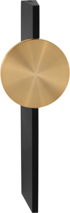 WL32160/3W/BK FLUX KINKIET CZARNY+ZŁOTY/BLACK+GOLD