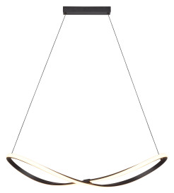 P241060001 ROSENTRA LAMPA WISZĄCA CZARNA/BLACK