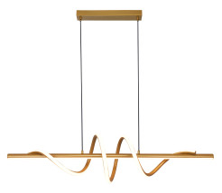 P241249402 VELENNE LAMPA WISZĄCA ZŁOTA/GOLD