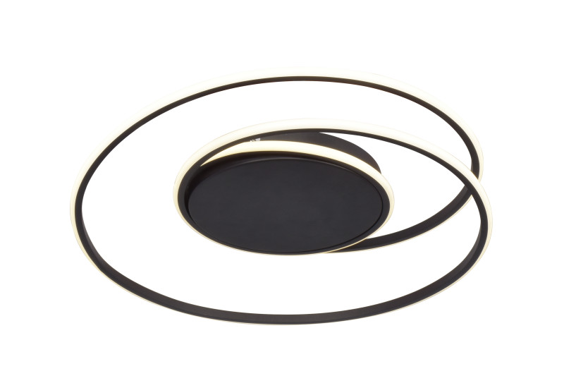 C240842601 ZEPHYRA LAMPA SUFITOWA CZARNA/BLACK
