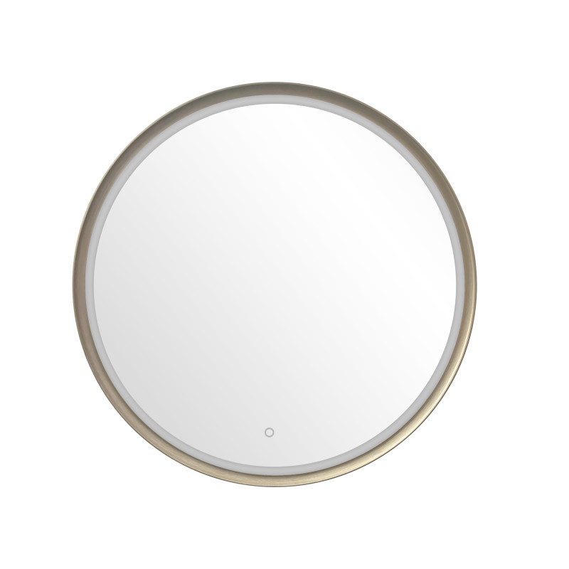 3177A LUSTRO LED 80X80 CM ZŁOTY/GOLD