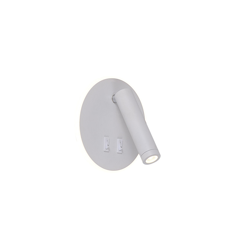 W4107-WH CIRCA KINKIET BIAŁY/WHITE