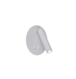W4107-WH CIRCA KINKIET BIAŁY/WHITE