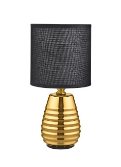 HS8775 LAMPA STOŁOWA CZARNO-ZŁOTA/BLACK-GOLD