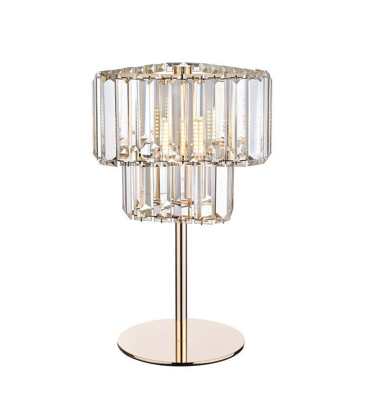 T0496-01G-F7AC HELIOS LAMPA STOŁOWA ZŁOTA/GOLD