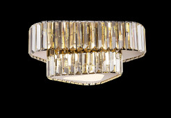C0496-04G-F7AC HELIOS LAMPA SUFITOWA ZŁOTA/GOLD