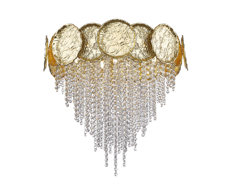 C0619-09A-B5K4 ASTRA LAMPA SUFITOWA ZŁOTA/GOLD