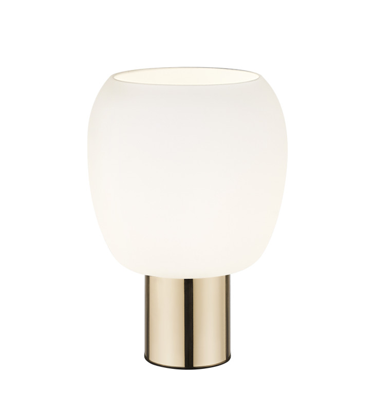 T0076-01Q-L1AA CALVO LAMPA STOŁOWA ZŁOTA/GOLD