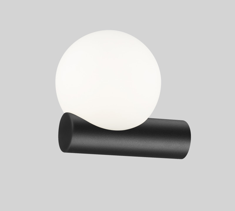 W0574-01E-P7AA FORES KINKIET CZARNY MAT/MATT BLACK