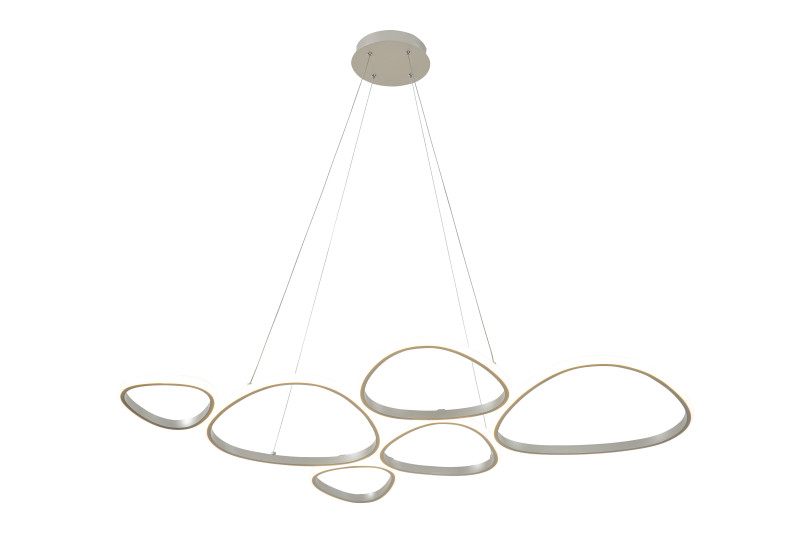 2023519P6-BE HURON LAMPA WISZĄCA BEŻ/BEIGE
