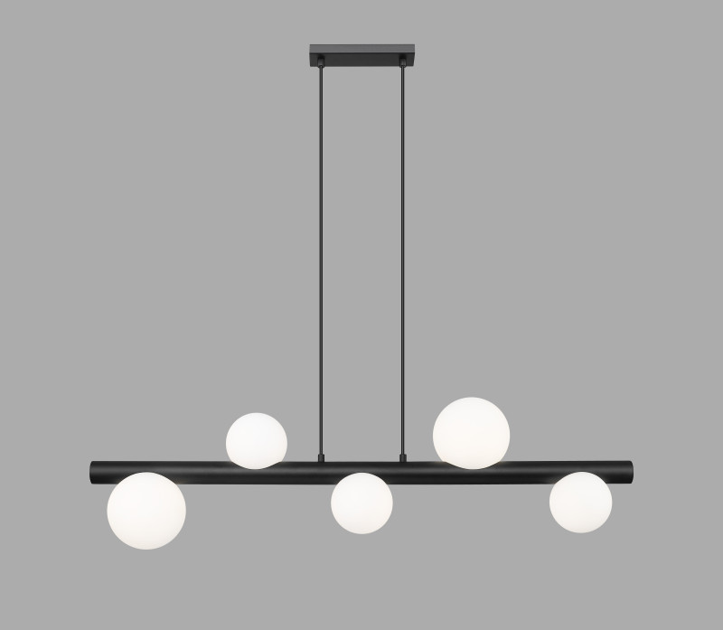P0574-05N-P7AA FORES LAMPA WISZĄCA CZARNY MAT/MATT BLACK