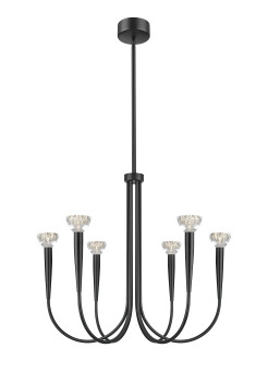 P0603-06F-P7B1 BOSTON LAMPA WISZĄCA CZARNY MAT/MATT BLACK